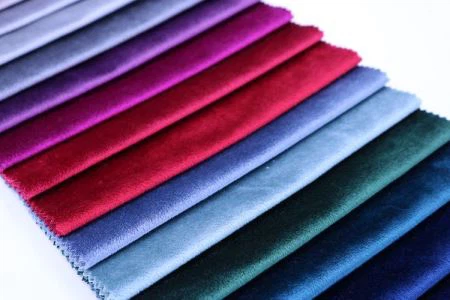 이탈리아 벨벳 소파 직물